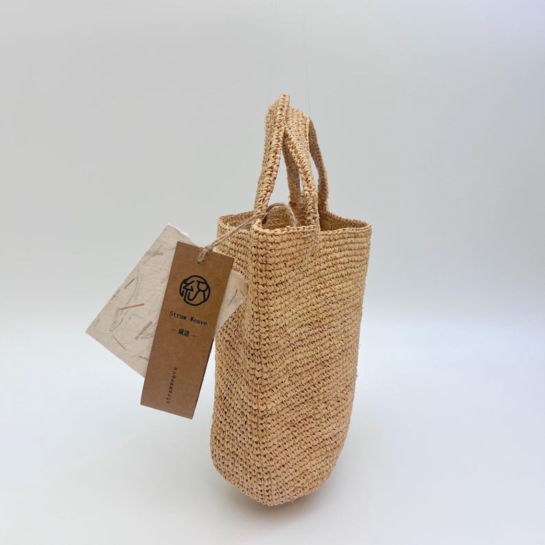 Raffia Straw Clutch, Handwoven Small Handbag, Mini Straw Tote Bag, Beach Everyday Summer Bag, Gift for Her
