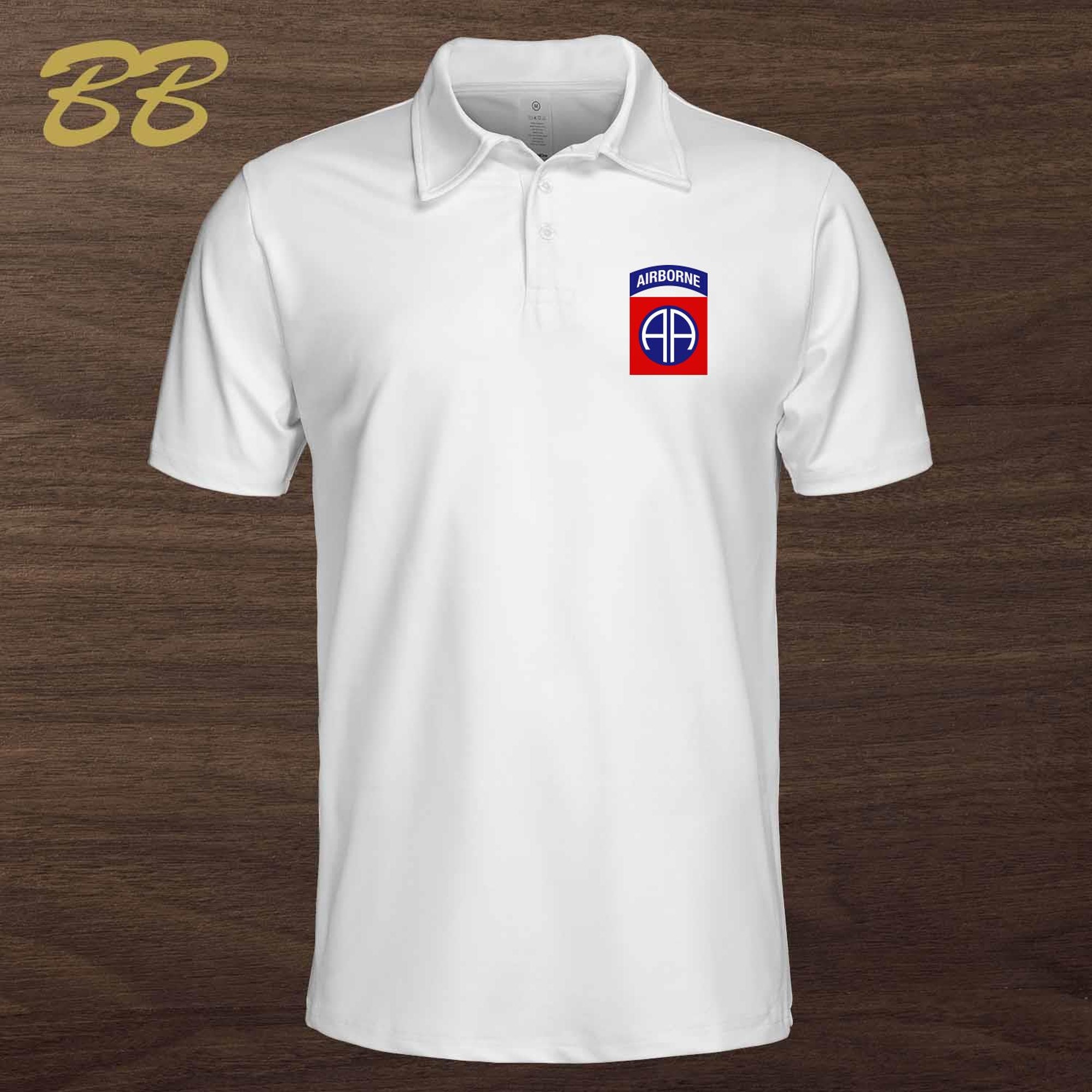 Discover 82nd Airborne Army Polo Shirt