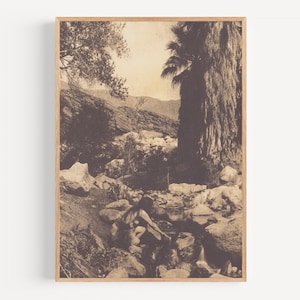 Andres Canon, Edward Curtis Photography, Native America Wall Art, Native America Photography, Vintage Native America Photo.