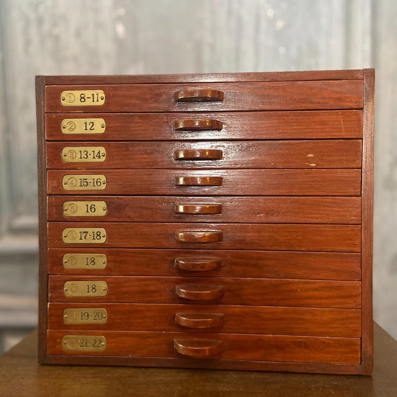 Vintage Engineers Chest - Etsy UK