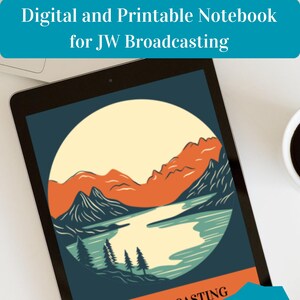 JW Broadcasting Notebook ligné - Montagnes