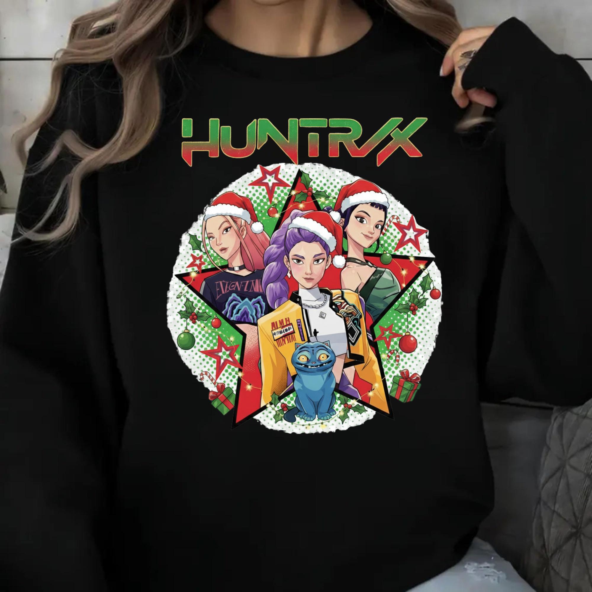 Buy Huntrix Kpop Demon Hunters Png Bundle, Kpop Idol Group Png Design ...