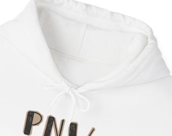 PNW Peace Sign Forest Hoodie | Pacific Northwest Nature Hoodie