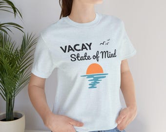 Vacay State of Mind Sunset Tee | Strandvibbar, havsgrafik