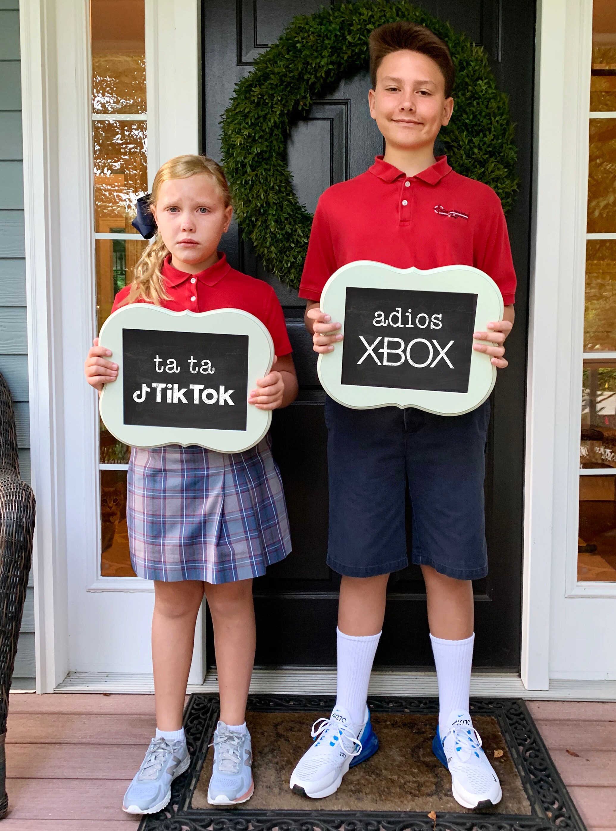 Funny Back to School Signs, Signs for Mom, Ta Ta Tik Tok and Adios Xbox -  Etsy Australia