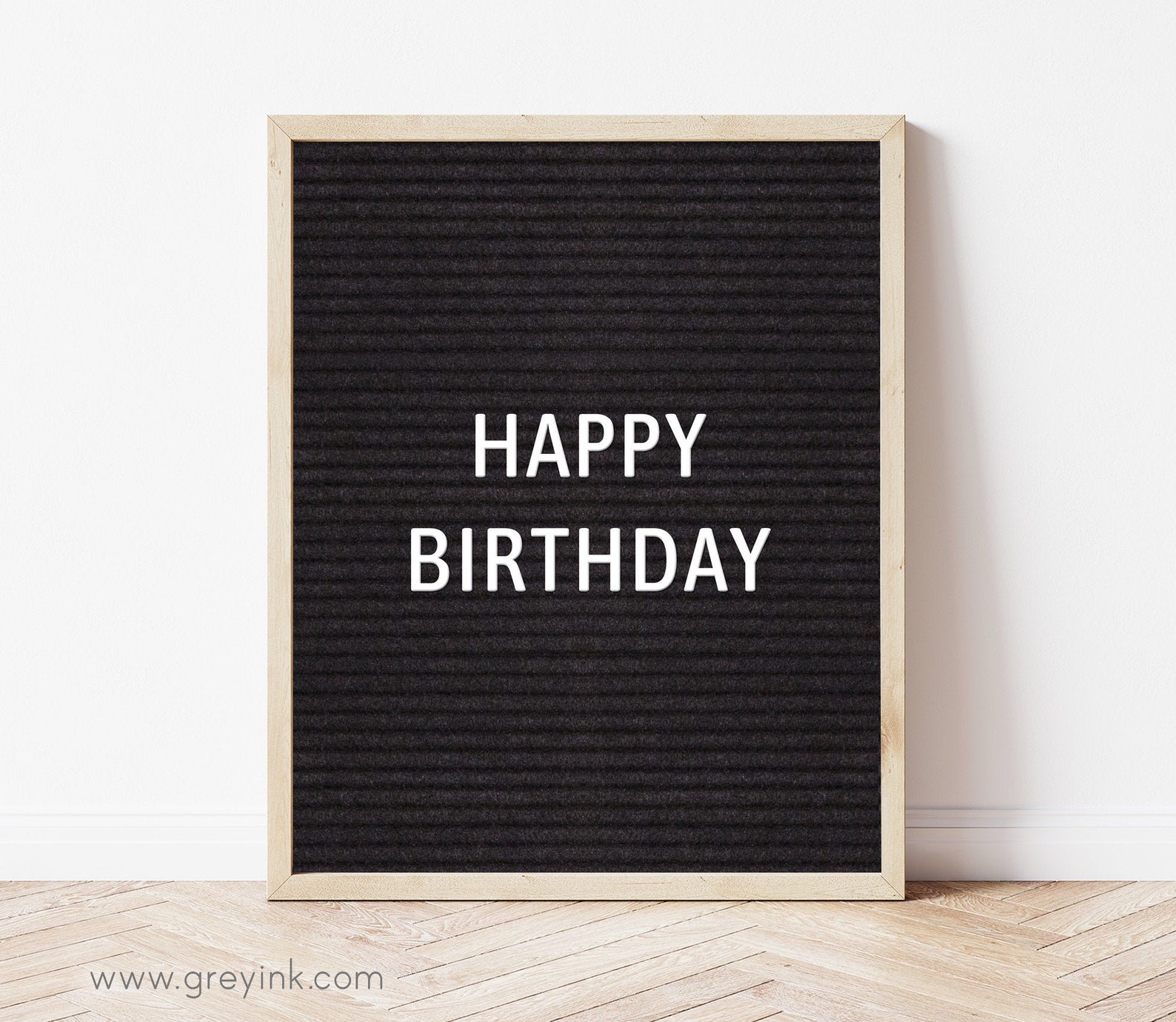HAPPY BIRTHDAY Letter Board Felt Board Celebrate Etsy