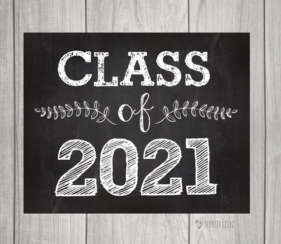 Class Of 21 Back To School Teacher Signs First Day Of Etsy
