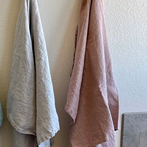 Linen Bath Towel Linen Spa Towel Earth Friendly Linen Towel image 6
