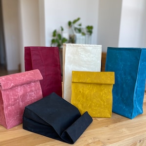 Earth Friendly Waxed Canvas Lunch Tote Waxed Canvas Lunch Bag