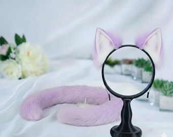 Hazen/konijnen witte oren diadeem met roze strik | Fun en Feest