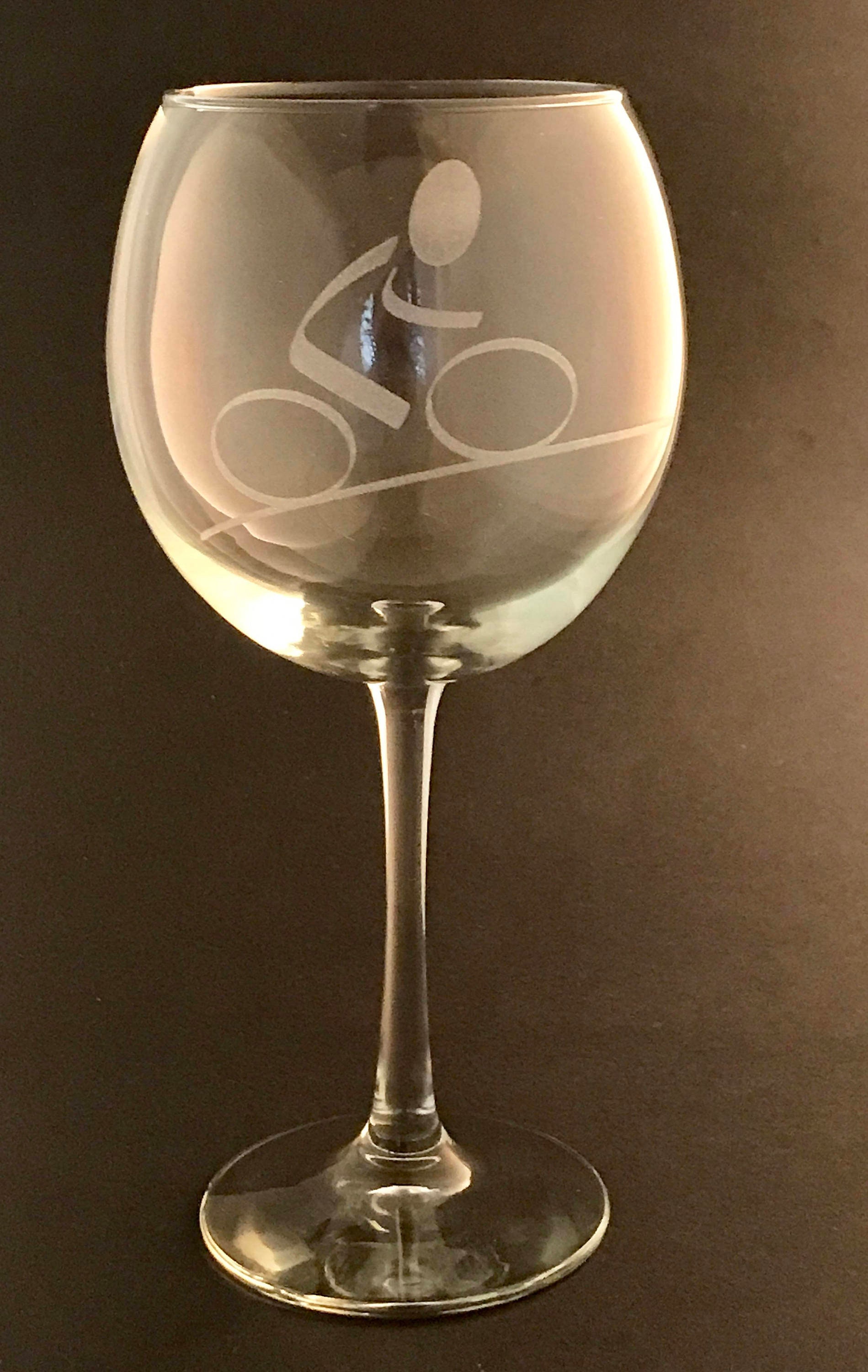 Holiday Beverage Wine Glasses Set of 2 or 4 - Bicycle Gifts