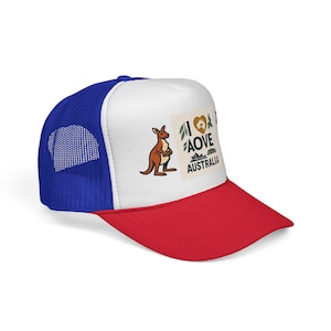 Australien Kangaroo Patch Trucker Cap | AOVE Australien Logo
