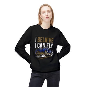 I Believe I Can Fly Sweatshirt, Subaru WRX Rally Crewneck, AWD Turbo JDM Racing, Car Enthusiast Gift Bild 3