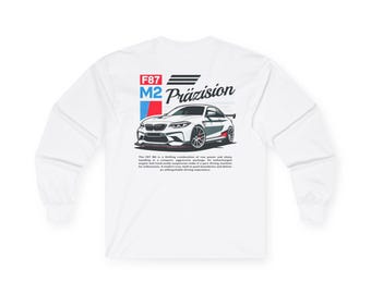 BMW M2 (F87) Long Sleeve Shirt - Unisex Full Sleeve Shirt Gift for Gearheads | Auto & Moto Inspired