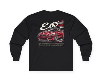 BMW M6 (E63) Long Sleeve Shirt - Unisex Full Sleeve Shirt Gift for Gearheads | Auto & Moto Inspired
