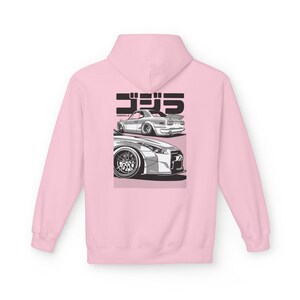 Skyline GTR Hoodie, Hakosuka R35 JDM Car Hoodie, Nissan Tuner Streetwear, Widebody Stance Enthusiast Gift image 8