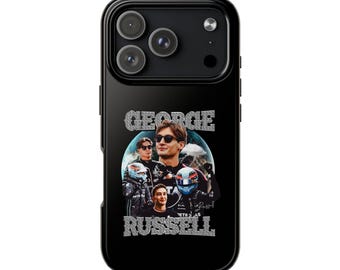 George Russell Phone Case, F1 Driver Gift | Fits iPhone & Samsung Galaxy | Formula 1 Racing Design