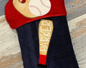 Hooded Towels Baseball