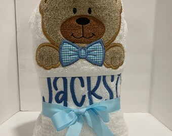 Hooded Towels Bear