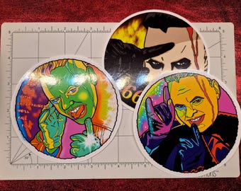 Paquete de 3 pegatinas - Mini Manson