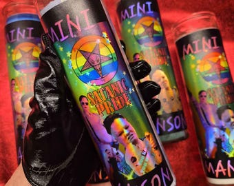 Candles - LGBTQ Pride - Satanic - Mini Manson