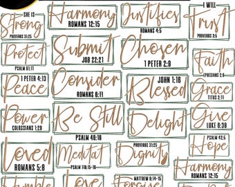 Diseño de bordado con versículos bíblicos, archivo de bordado con cita cristiana, patrón de escritura religiosa, diseños de bordado a máquina de fe.