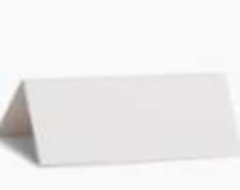 Marcadores de lugar personalizados, cartões de nome personalizados para casamentos, eventos e jantares.