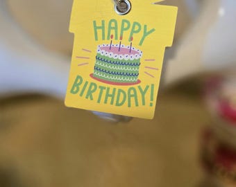 Etiquetas de presente de aniversário | Etiquetas para lembrancinhas de aniversário | Etiquetas personalizadas de aniversário | Etiquetas para presentes de aniversário