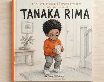 Tanaka Rimas små äventyr, svart afrikansk pojke, familjestunder (inbunden)