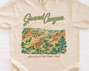 Grand Canyon National Park Shirt, Comfort Colors USA National Park Tshirt, USA Travel Tee, America Hiking T-shirt, Arizona Nature T Shirt
