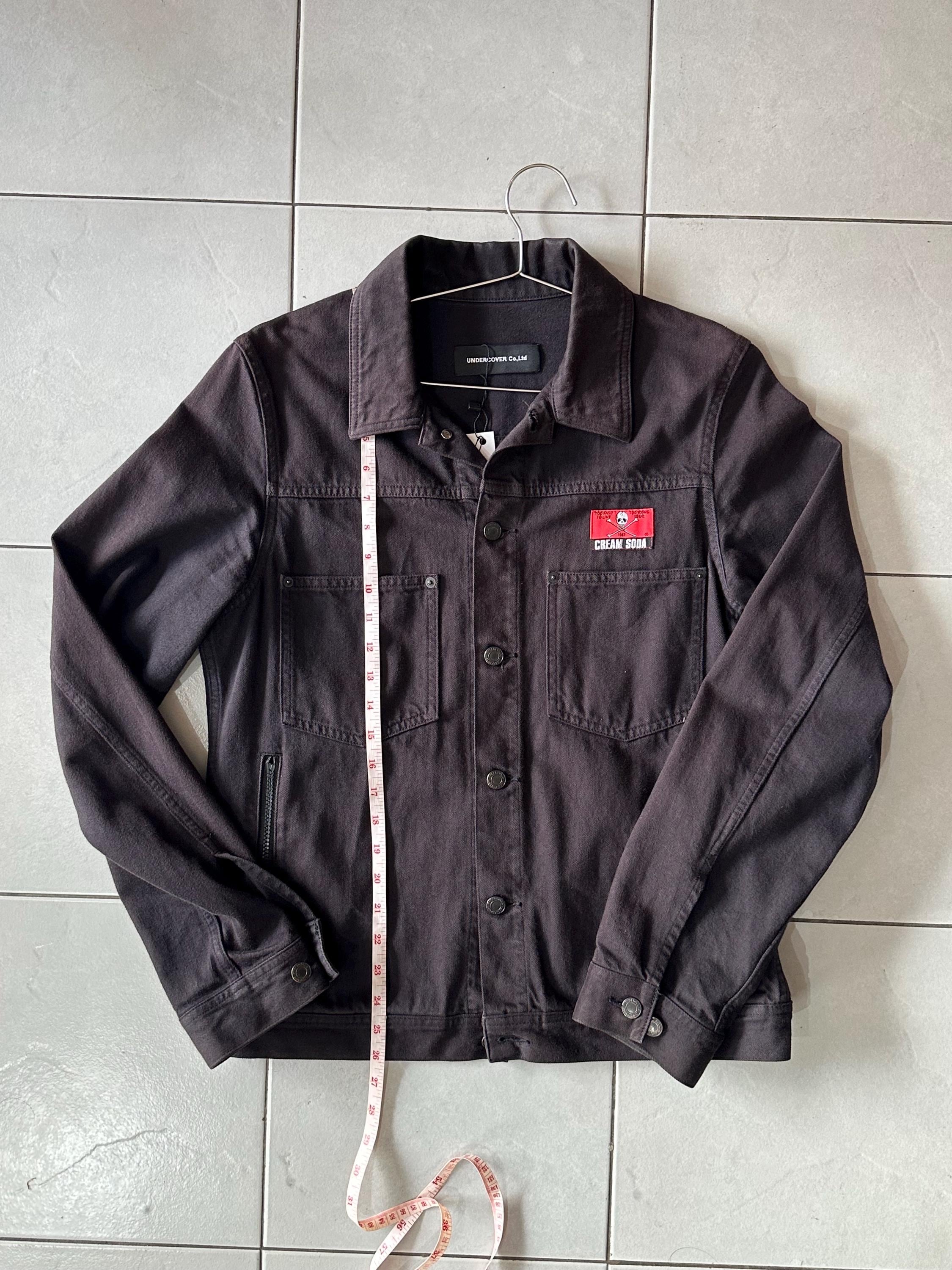 Undercover “we Make Noise Not Clothes” Denim Jacket • Jun