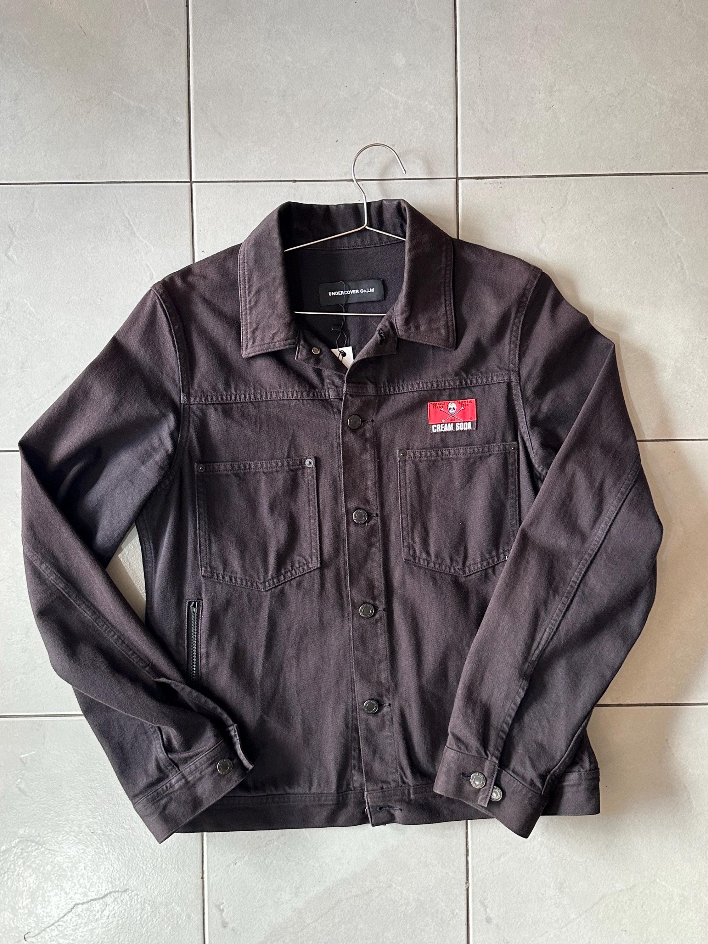 Undercover “we Make Noise Not Clothes” Denim Jacket • Jun