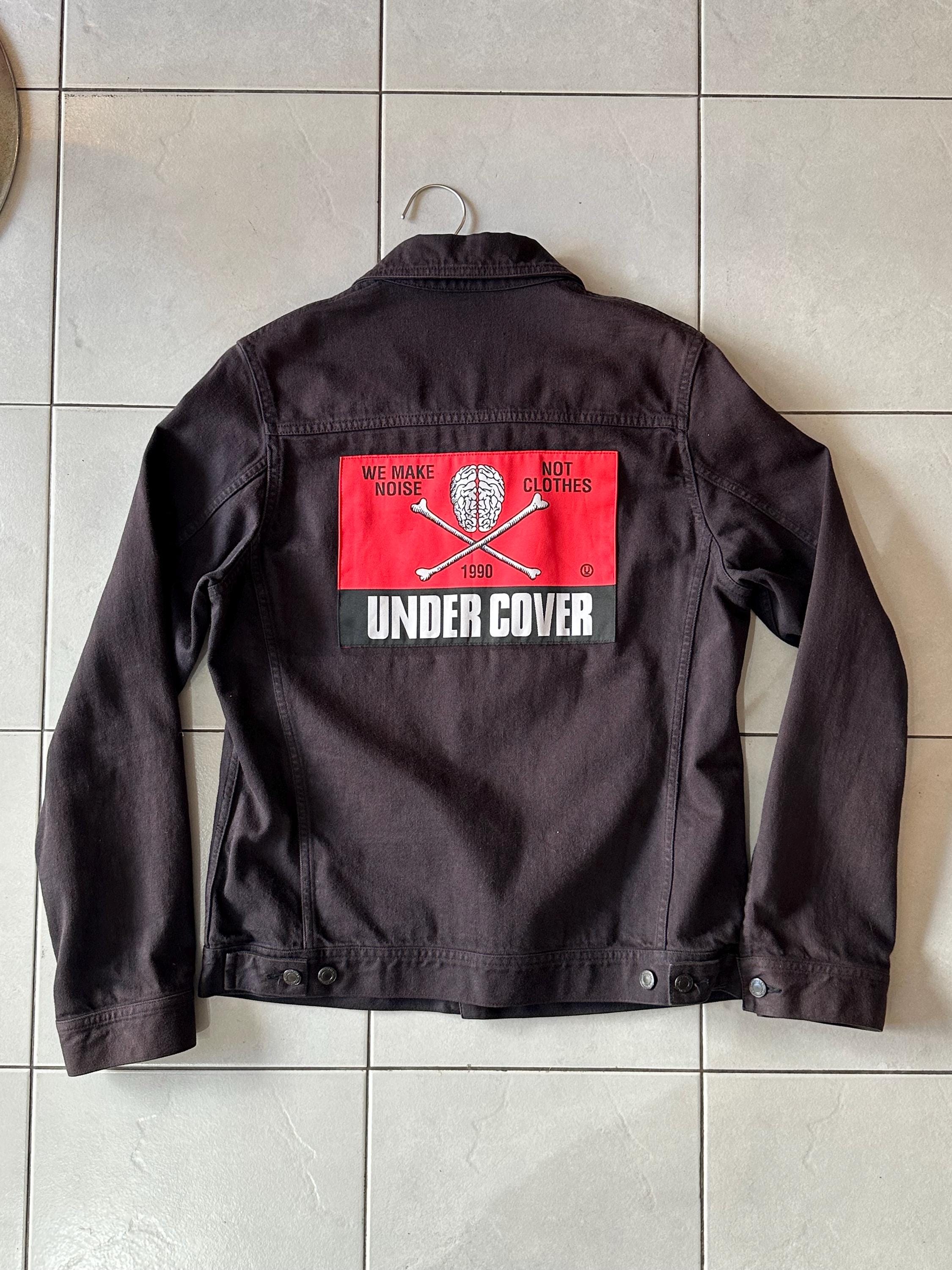 Undercover “we Make Noise Not Clothes” Denim Jacket • Jun