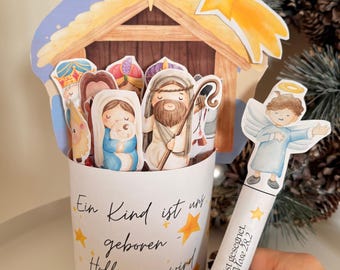 Duplo Krippe – Weihnachtskrippe aus Schokolade