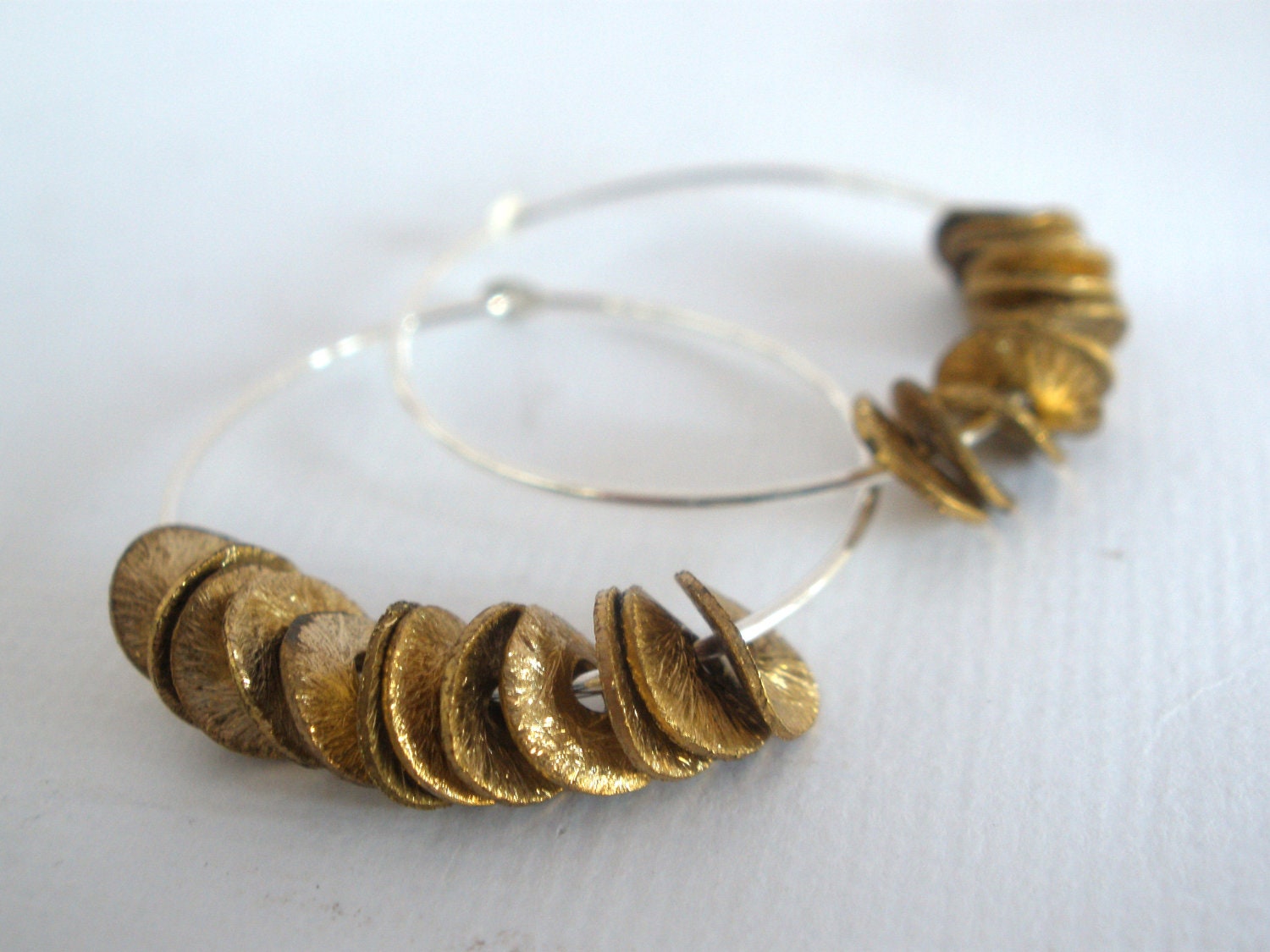 Small Hoop Sterling Silver Earrings