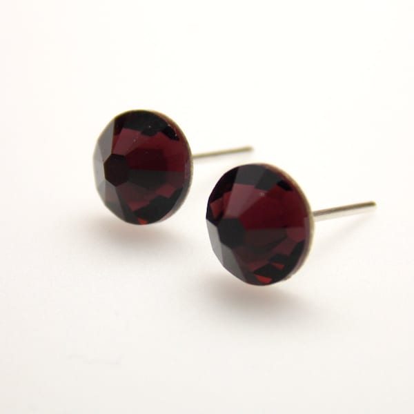 Burgundy Earrings Etsy burgundy-earrings-etsy