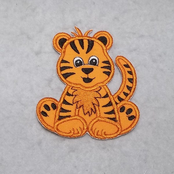 Tiger Applique Etsy
