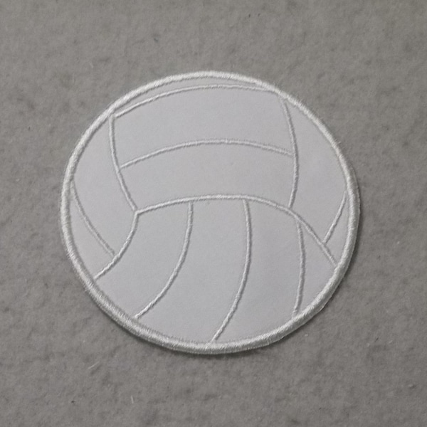 Volleyball Applique Etsy