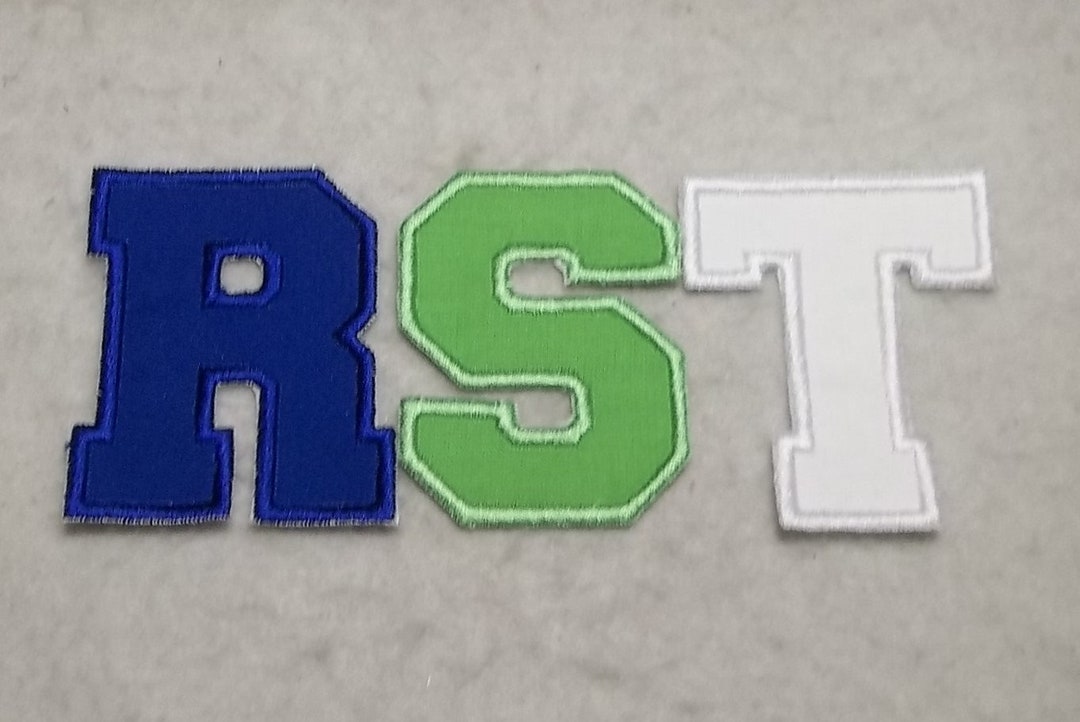 Varsity Collegiate Font 4 Inch Upper Case Letter single MADE to ORDER ...