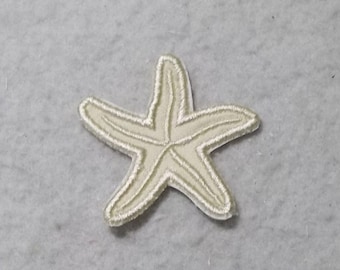 Starfish (mini 2 inch) - MADE to ORDER - Choose Color - Iron on Applique Patch 9519   (not for foam trucker hats)