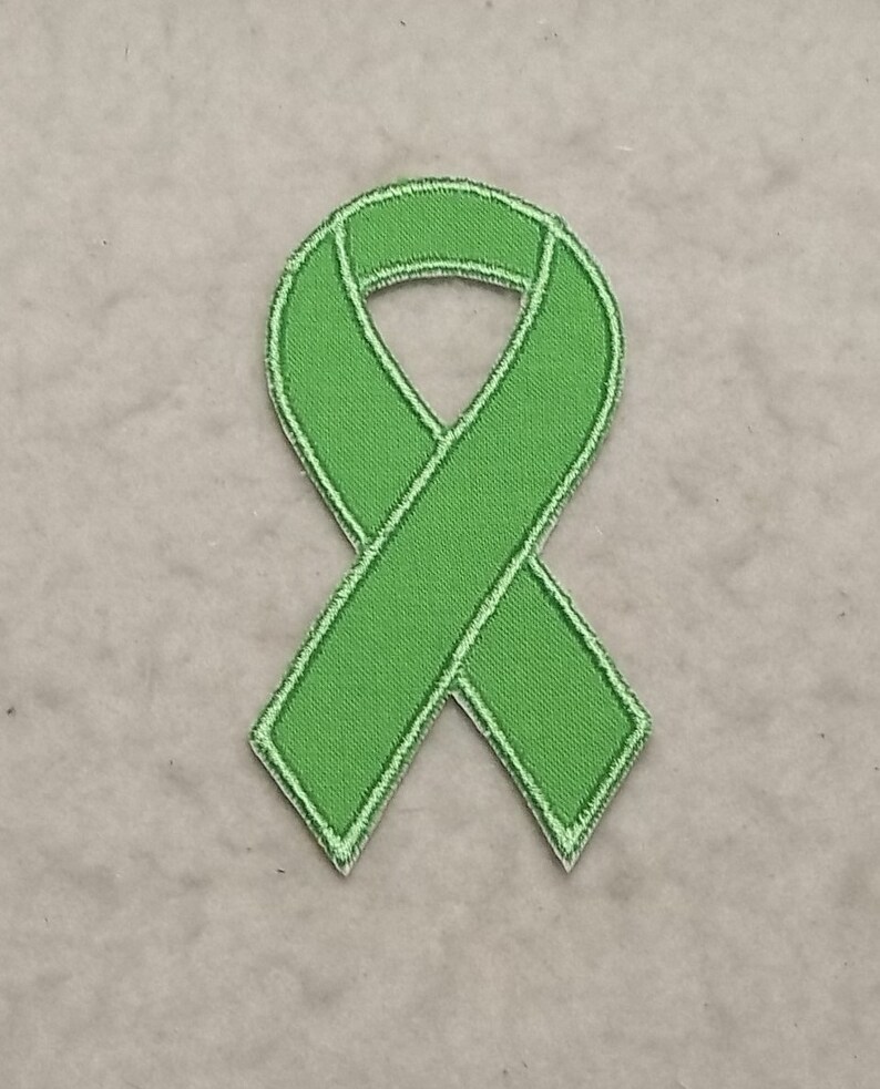 Lime Green Awareness Ribbon MADE to ORDER Choose SIZE - Etsy