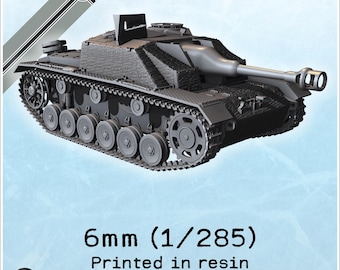 Sturmhaubitze StuH 42 Ausf. G 1944 (Sd.Kfz. 142-2) | ABS-like resin | 6mm 8mm 10mm 12mm | World War Two WW2 WWII | Wargame
