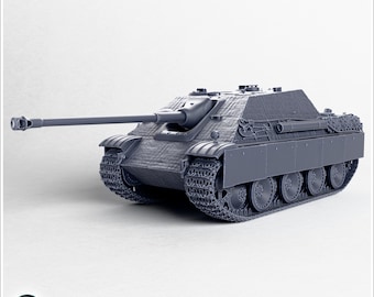 Panzer V Jagdpanther G2 (late) | ABS-like resin | 20mm 1:72 | Wargame Miniature Model Tank Germany German WWII ww2 World War ii