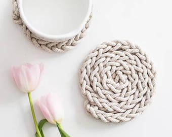 Finger Knit Trivet Kit