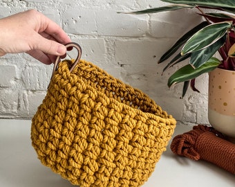 Chelsea Rope Basket VIDEO & Pattern