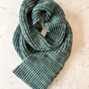 Learn to Knit Brioche Scarf Pattern - Etsy