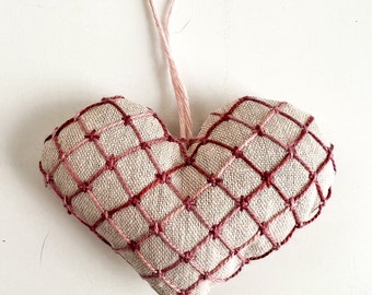 Jane Embroidered Hearts VIDEO & Pattern