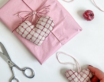 Jane Embroidered Hearts Kit