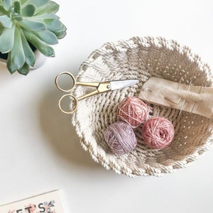 Jesse Woven Rope Bowl Kit