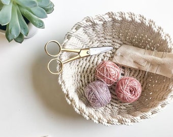 Jesse Woven Rope Bowl Kit